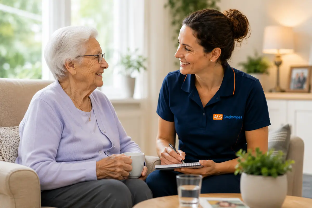 Gesprek op de bank